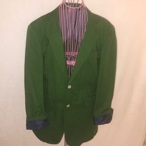 Johnston & Murphy Lucky Green Men’s Jacket, M